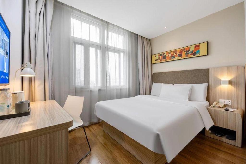 Hanting Hotel Shanghai Songjiang Xangai Exterior foto