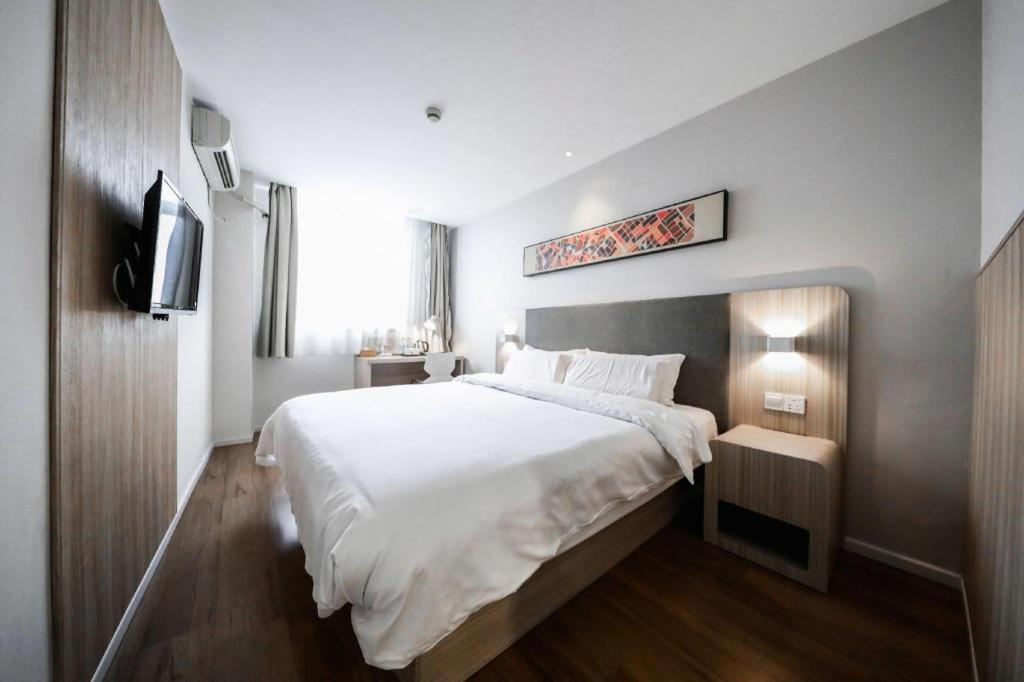 Hanting Hotel Shanghai Songjiang Xangai Exterior foto