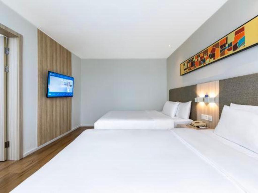 Hanting Hotel Shanghai Songjiang Xangai Exterior foto