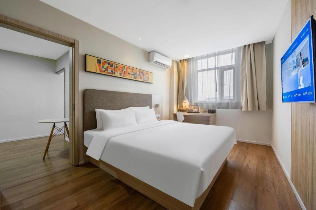 Hanting Hotel Shanghai Songjiang Xangai Exterior foto