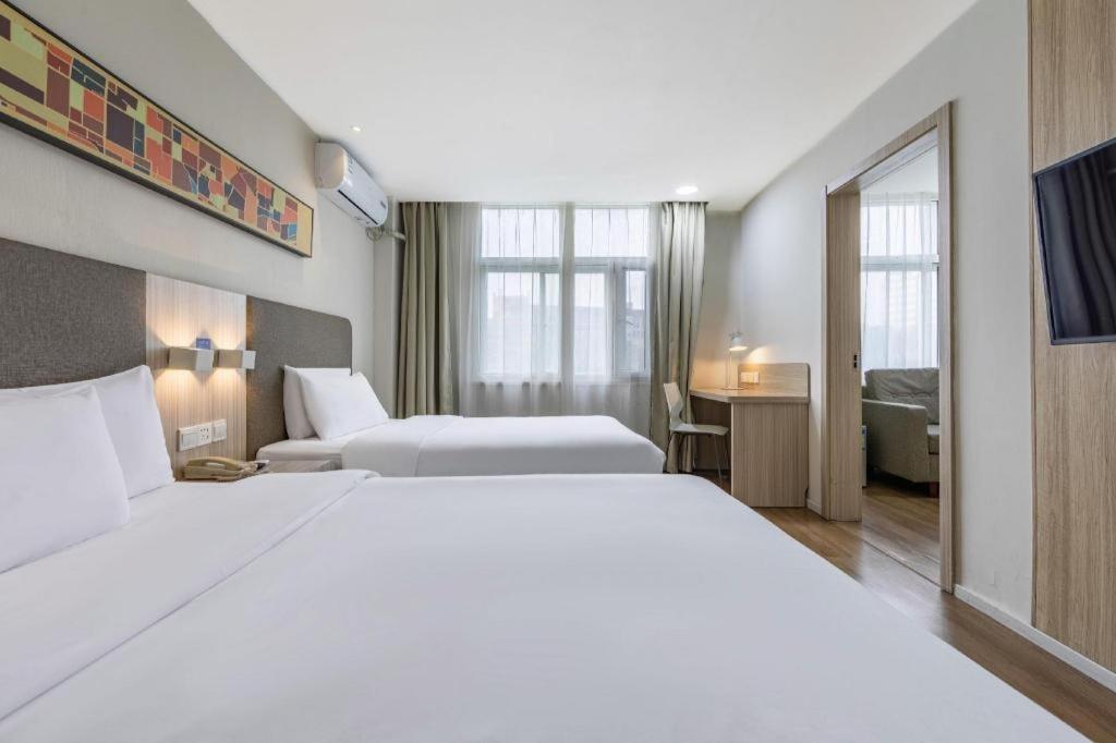 Hanting Hotel Shanghai Songjiang Xangai Exterior foto