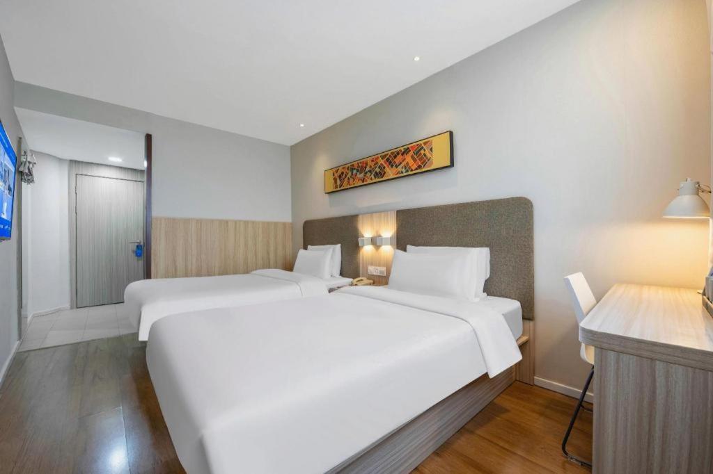 Hanting Hotel Shanghai Songjiang Xangai Exterior foto