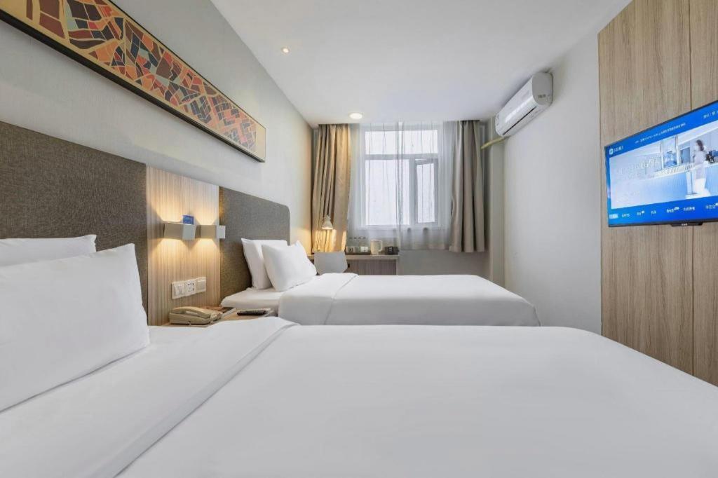 Hanting Hotel Shanghai Songjiang Xangai Exterior foto