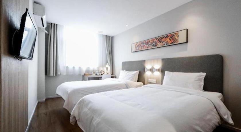 Hanting Hotel Shanghai Songjiang Xangai Exterior foto