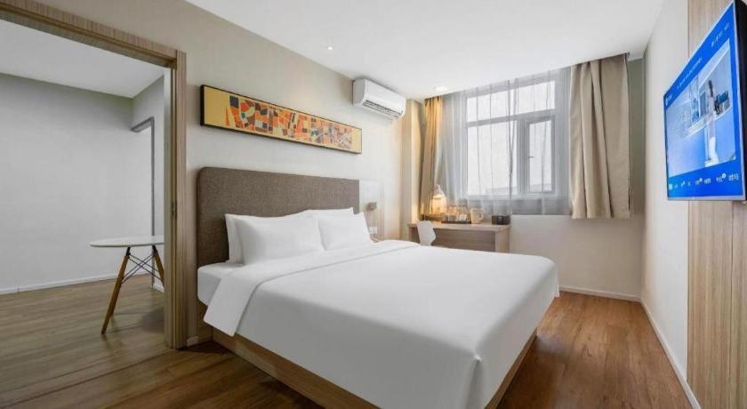 Hanting Hotel Shanghai Songjiang Xangai Exterior foto