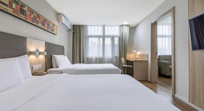 Hanting Hotel Shanghai Songjiang Xangai Exterior foto