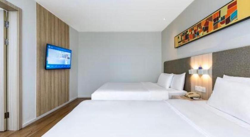 Hanting Hotel Shanghai Songjiang Xangai Exterior foto